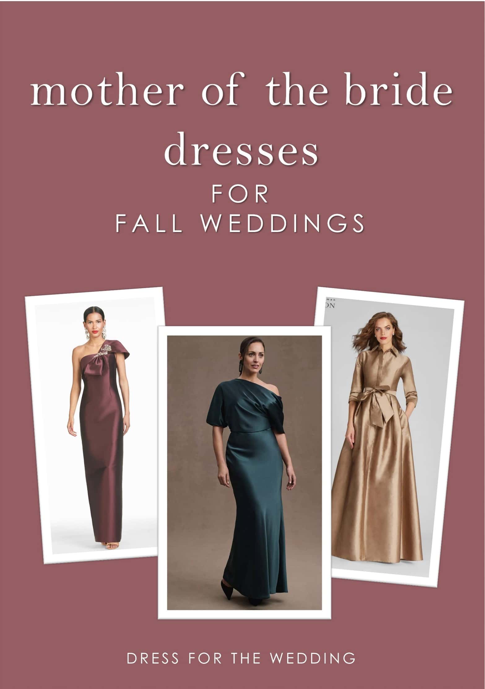 The 15 Best Fall Mother-of-the-Bride Dresses of 2023