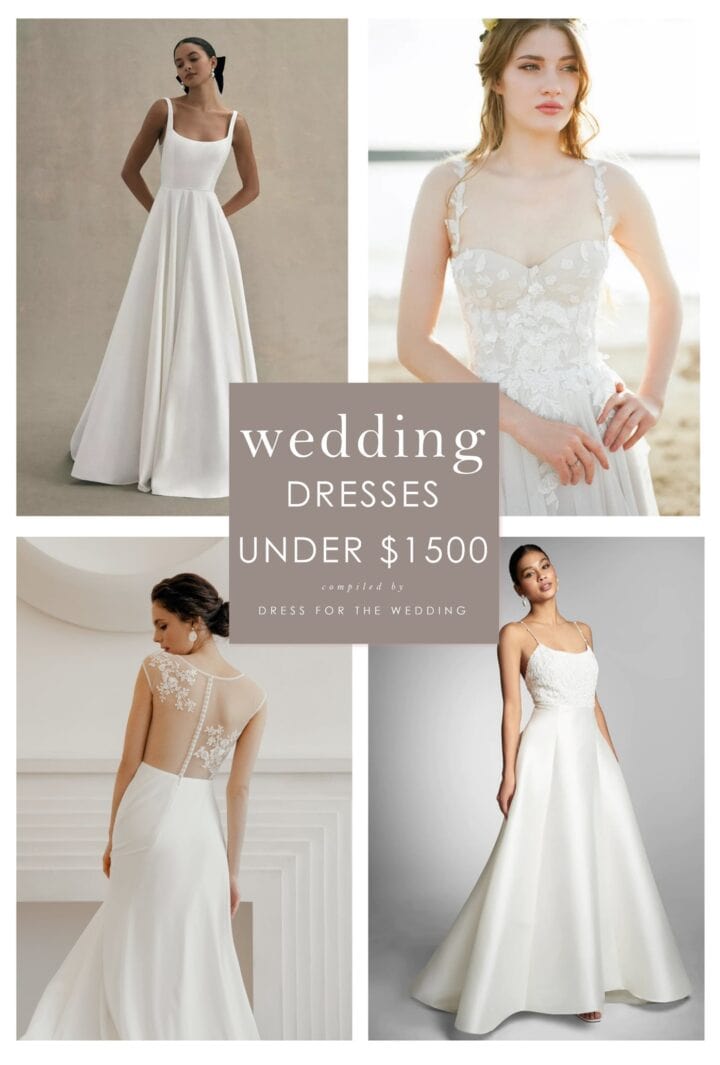 Affordable Wedding Dresses Under $1500 You Can Shop Online - Dress for ...