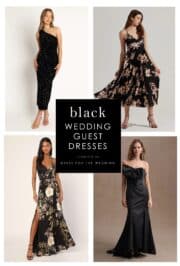 Elegant Black Dresses to Wear as a Wedding Guest - Dress for the Wedding