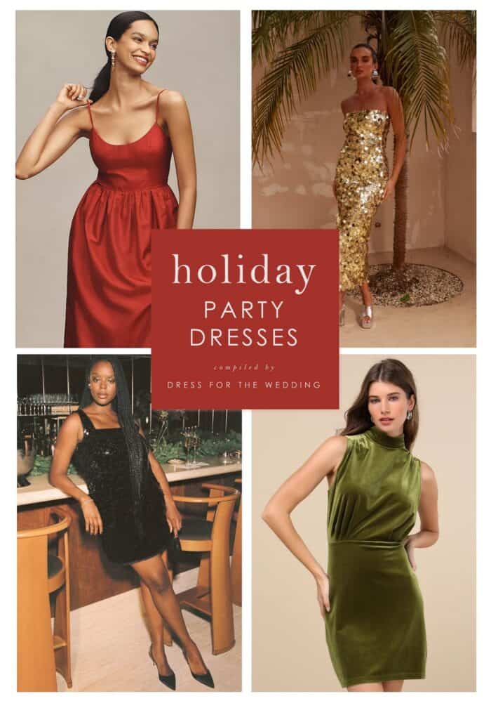 90 of The Best Holiday Party Dresses for The Season Dress for the Wedding